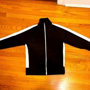 Todd Snyder x Champion Medium Black and White Polyester Track Jacket